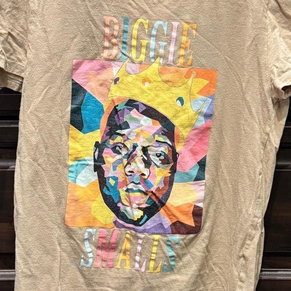 Biggie smalls Graphic Tee with Colorful Design juniors 9-10 - Picture 4 of 4